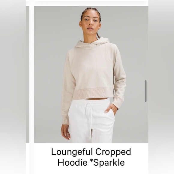 Lululemon Loungeful cropped hoodie - Picture 3 of 3